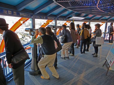 Observatory at the Kyoto Tower